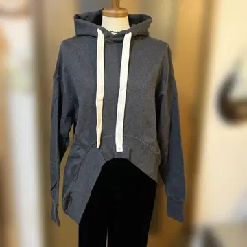 새상품급 더블 스탠다드 클로징 비대칭 후드티