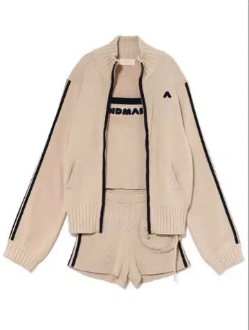 andmary Zoe 풀 집업 세트