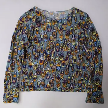 새상품급 미나 페르호넨 matryoshka 마트료시카 티셔츠 green