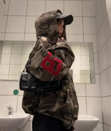 카모 패턴 풀 집업 후드티 69