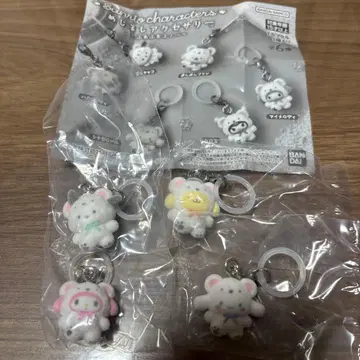 메지루시 액세서리 복슬복슬 스노우 4개 세트