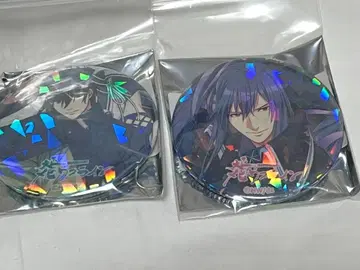 익명 배송/다이쇼 메비우스 라인 센가&쿄이치로 홀로그램 캔뱃지 세트