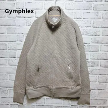 [ 짐플렉스 ] 퀼팅 자켓 풀 집업 남성용 M 브라운