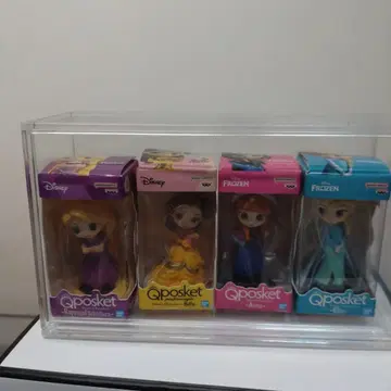 Qposket 디즈니 캐릭터 4체 세트
