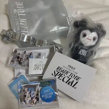 TWICE 클리어 토트백 READY TO BE 업그레이드 특전 세트