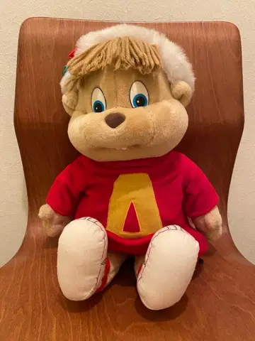 알빈 칩먼크 산타 봉제 인형