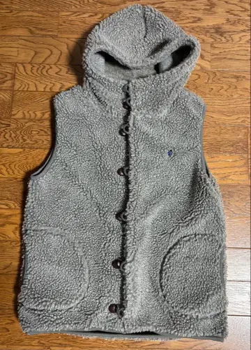 Gymplex 후드 부착 보아 베스트 사이즈 14