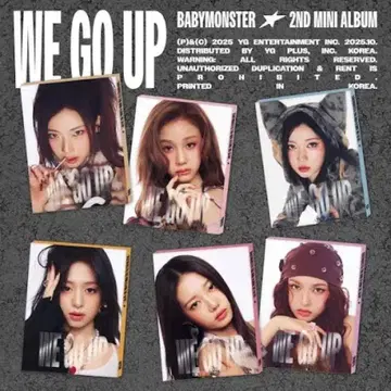BABYMONSTER WE GO UP 멤버 6종 세트