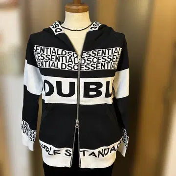 새상품급 더블 스탠다드 클로징 더블 지퍼 가디건