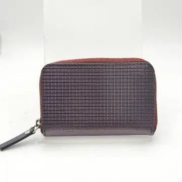 캘빈클라인 코인 케이스 키링 포함 지갑 메탈 브라운