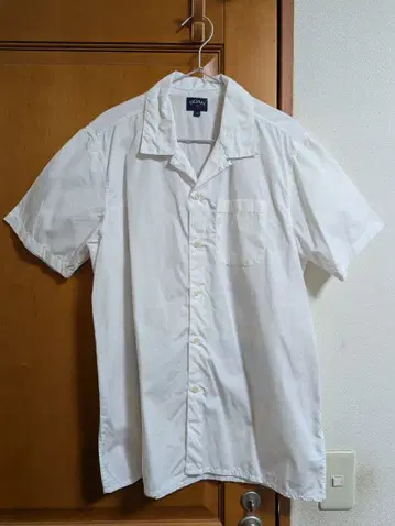 NOAH 반팔 셔츠 오픈 카라 그래픽 프린트