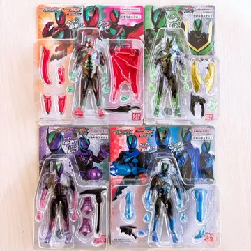 가면라이더 제츠 액션 피규어 캡슐 체인지 4종 세트 CCC