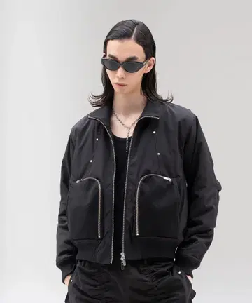 jentlouis Short MA-1 Bomber Jacket
