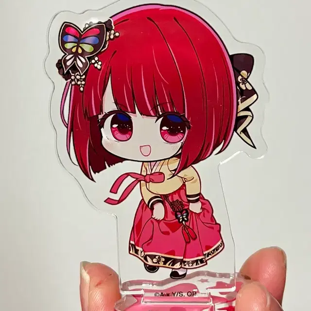 최애의아이 더현대 팝업 한정 아리마카나 SD 한복 아크릴스탠드