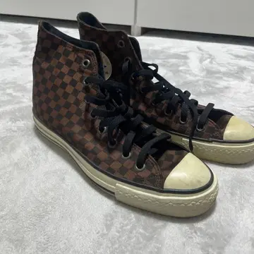 CONVERSE ALL STAR 체크 무늬 하이컷