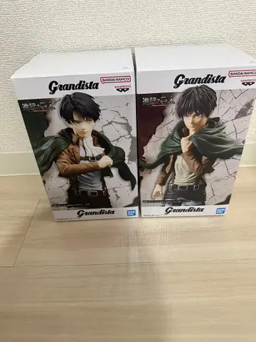 진격의 거인 엘렌 리바이 grandista 피규어 2점 세트