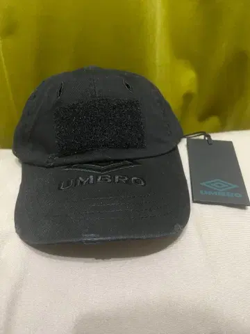 UMBRO 블랙 캡 Tactical Cap
