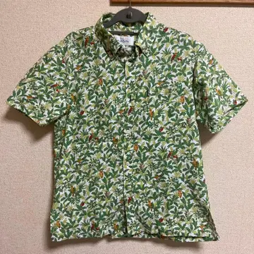MAJUN 꽃무늬 하와이안 셔츠 M 사이즈