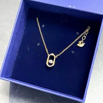 swarovski/스와로브스키/목걸이/댄스 스톤/로즈 골드
