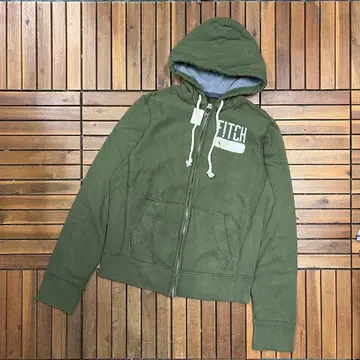 미사용 Abercrombie&Fitch 데미지 가공 집업 후드티
