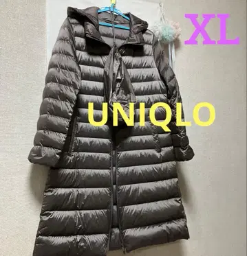 유니클로 다운 롱 XL