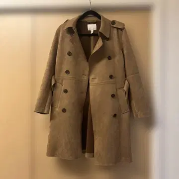 [새상품급] H&M 브라운 계열 트렌치코트 US 사이즈 12 M 사이즈