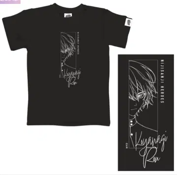 니지산지 HEROES 코야나기 로우 셔츠 블랙