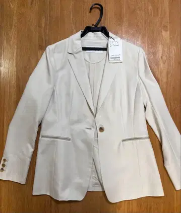 MORABITO 아이보리 노카라 자켓