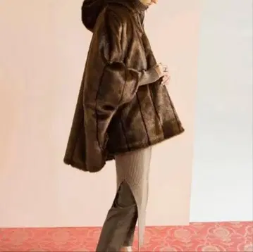 leinwande 퍼 판초 하자품