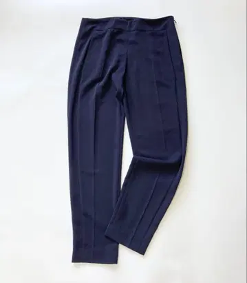 ( d7 ) 띠어리 슬랙스 테이퍼드 팬츠 네이비 센터 프레스 2