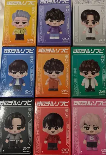 Snow Man 스노치루 소프트 비닐 세트