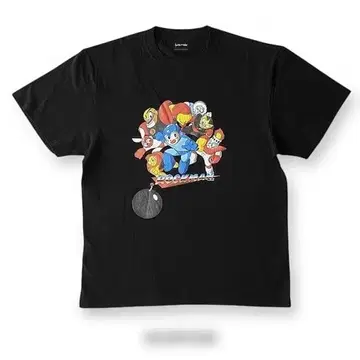 스파이더웹스 락맨 티셔츠 블랙 L 사이즈