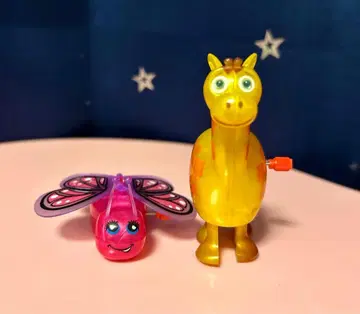 Z Wind Ups 기린 나비 제트와인드업 2점 태엽 호랑나비