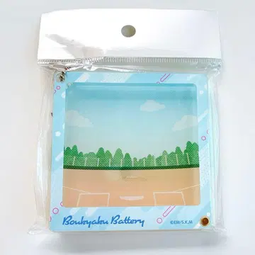 망각 배터리 아크릴 프레임 키링 콜라보