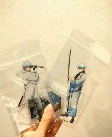 긴토키 아크릴 스탠드 2개 세트