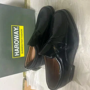 HAROWAY 블랙 로퍼 26.0cmEEEE