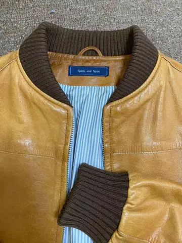 Spick and Span 자켓 가죽 구제 의류
