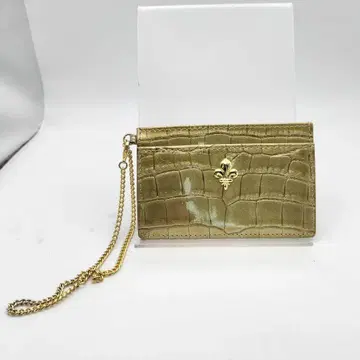 패트릭 콕스 패스 케이스 카드 케이스 지갑 골드