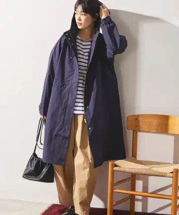 [ 새상품 ] 발수 가공 롱 마운틴 후드티