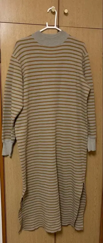 스노우피크 니트 원피스 사이즈 4 보더