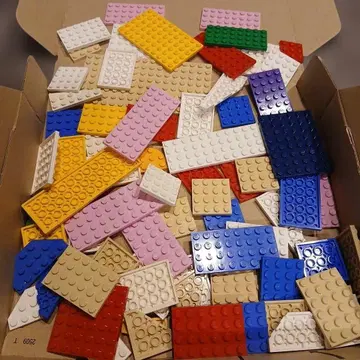 49 LEGO 프렌즈 컬러 베이스 플레이트 묶음 판매 세트