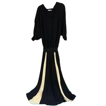 eimy istoire 돌먼 니트 원피스 블랙