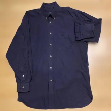 dunhill 다크 블루 코튼 셔츠 S