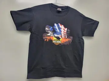 할리 계열 양면 프린트 L USA제 이글 LB003