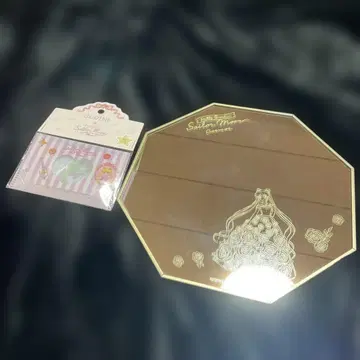 세일러문 3coins 콜라보 스탠드 거울 스티커 세트
