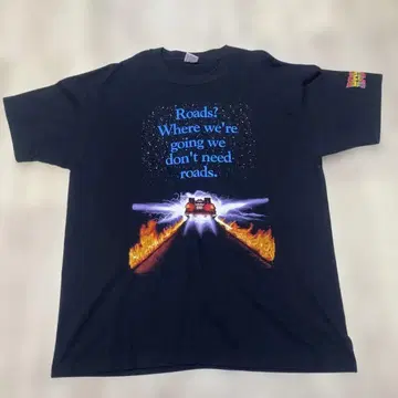 백투더퓨처 셔츠 2XL