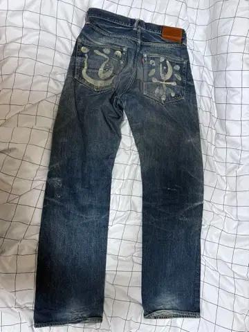 EVISU 도라쿠 데님 30 x 35