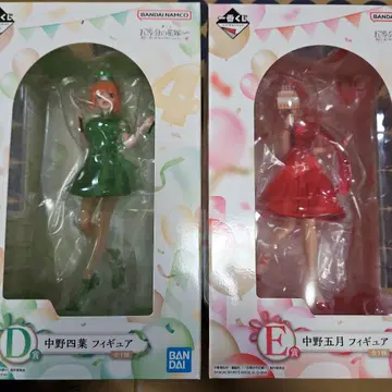 5등분의 신부 제일복권 네잎&미도리 피규어 세트
