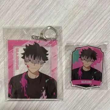 괴수 8호 나루미 겐 페인트 스타일