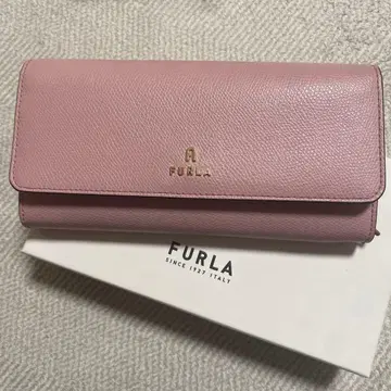 FURLA 핑크 장지갑